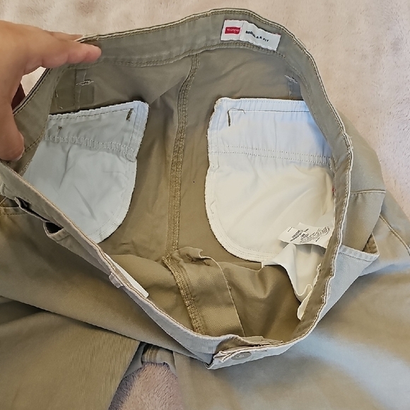 Wrangler Men's Khaki Shorts Size 36 - Picture 12 of 12